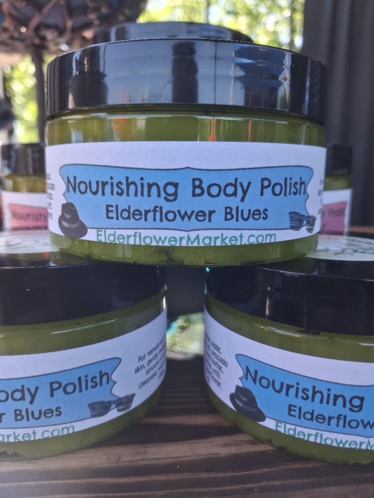 Elderflower Blues Nourishing Body Polish