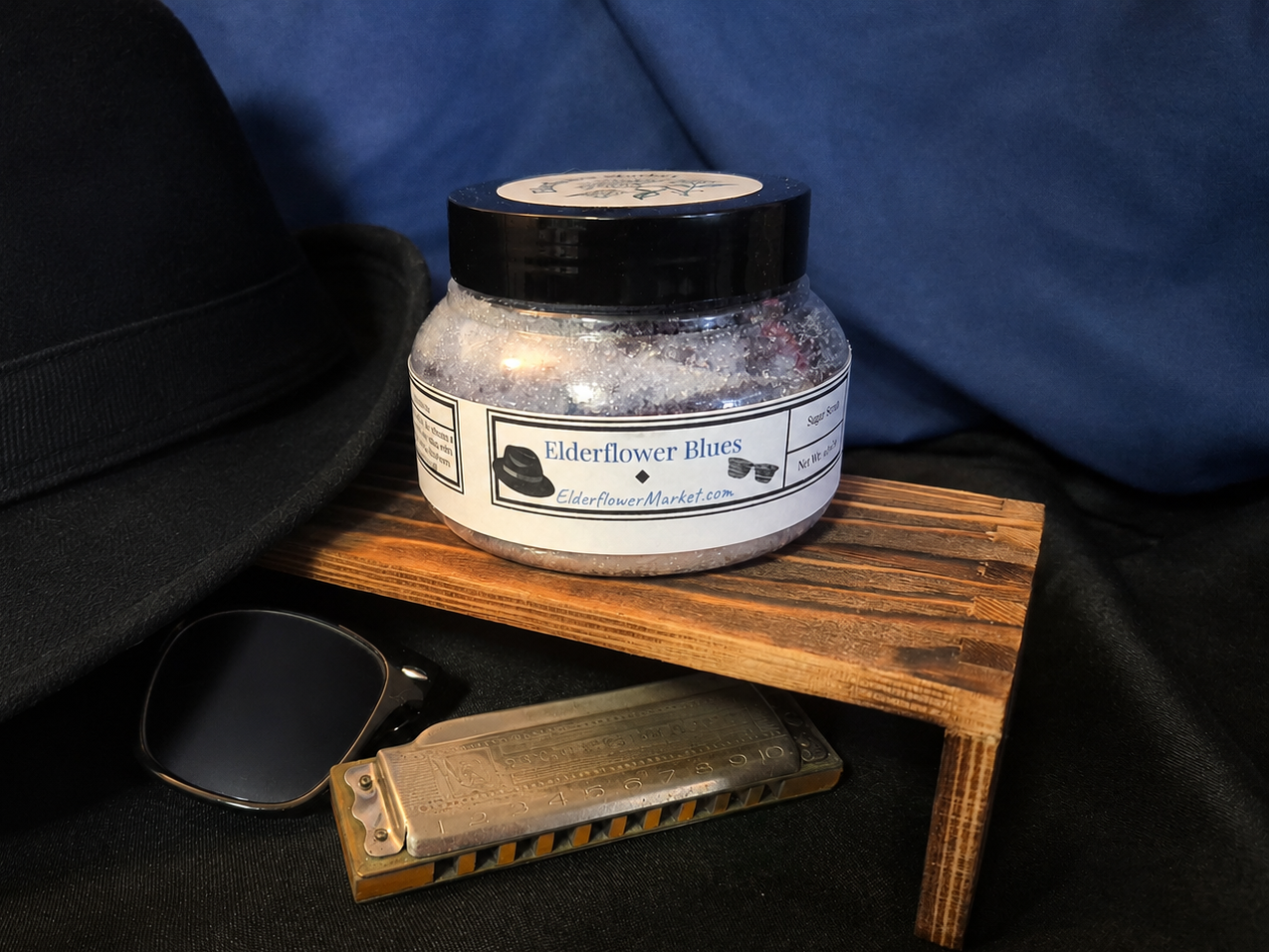 Elderflower Blues Sugar Scrub