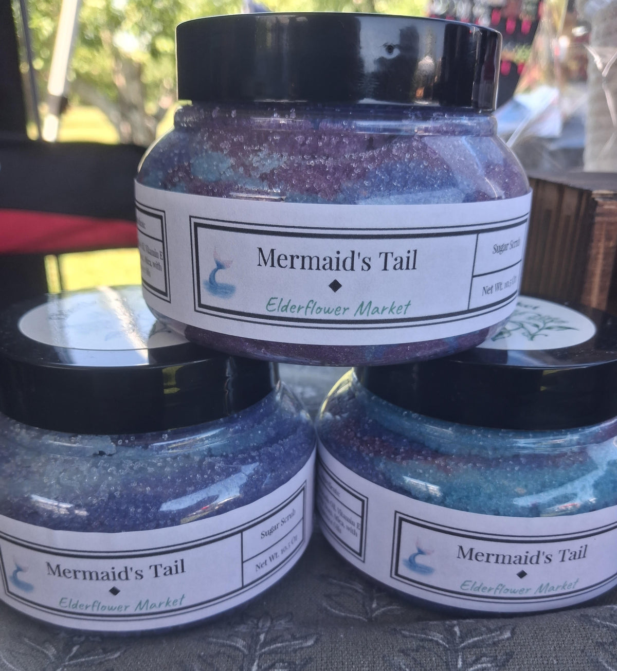 Mermaid's Tail Sugar Scrub